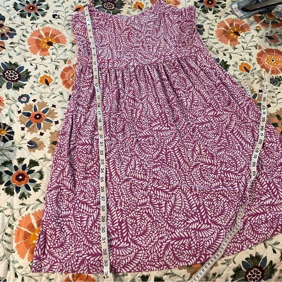 Tommy Bahama Purple and White Patterned Halter Dress - Picture 7 of 8